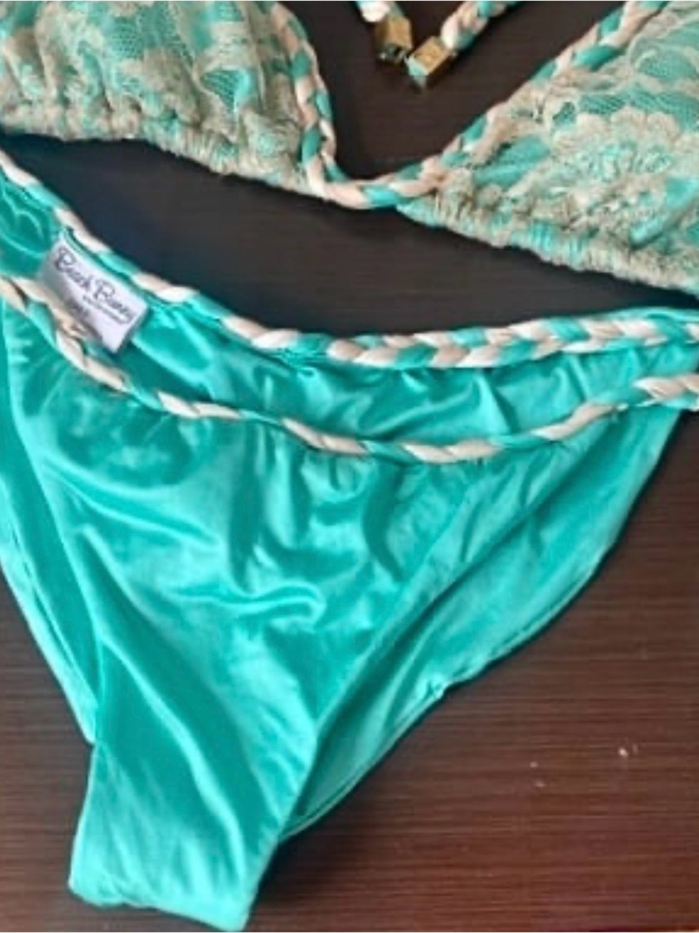 RARE Beach Bunny Original Bikini Worn in Professional Shoot Sports Illustrated - Picture 6 of 11